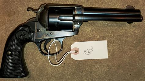 Colt Single Action Army Bisley 38 Specialmfg 1902 In Vg Condition