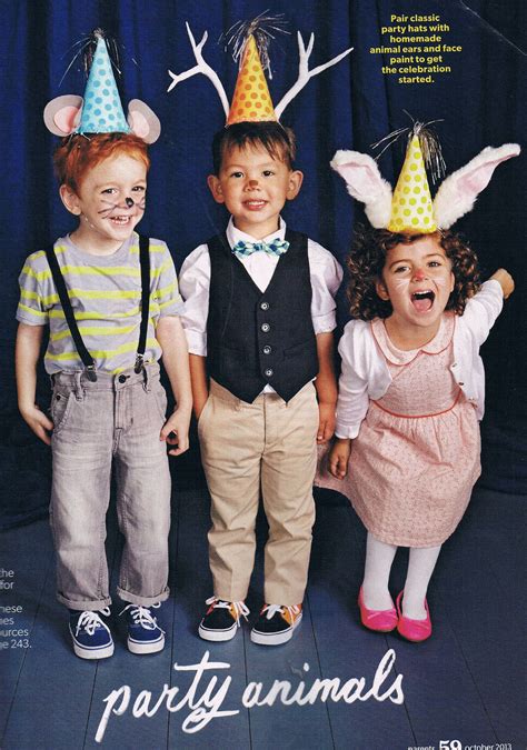 Party Animals Costumes Halloween Costumes You Can Make Childrens