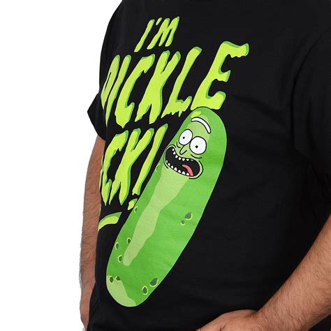Rick And Morty Im Pickle Rick Black Adult T Shirt Tokyo Otaku Mode