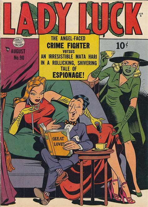 Lady Luck 90 Quality Comic Book Plus