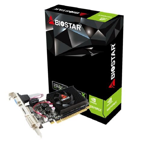 Biostar Vn Thx Tarjeta Gr Fica Nvidia Geforce Gt Gb Gddr