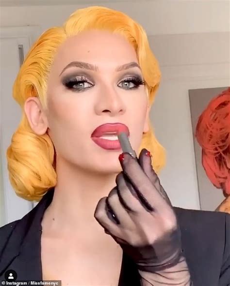 Drag Artist Miss Fame Launches Cosmetics Line On Amazon Daily Mail Online