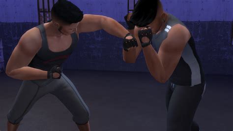 Exzentra — Fight Poses Part 2 10 Couple Poses For Your Sims