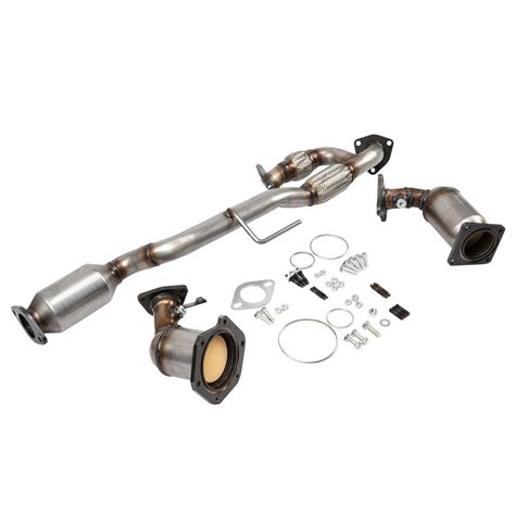 Complete Catalytic Converter Set All 3 2009 2014 For Nissan Murano 3
