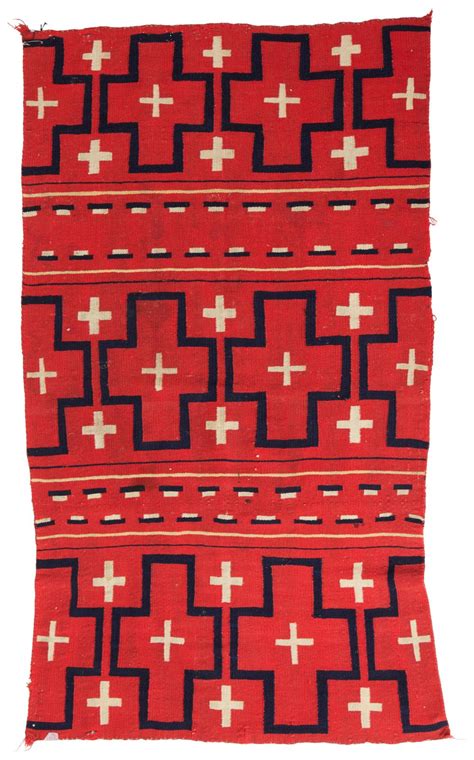 At Auction A Navajo Late Classic Childs Blanket