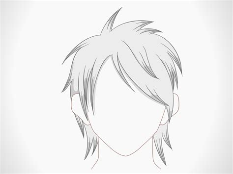 How To Draw Anime Hair 14 Steps With Pictures Wikihow