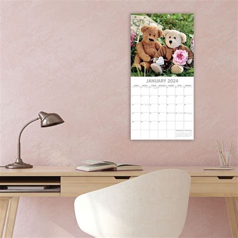 Teddy Bears 2024 Wall Calendar