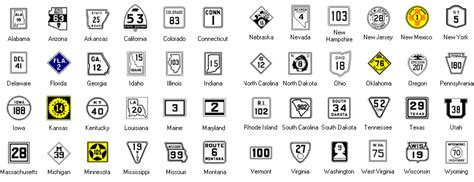 American Highways 101 Visual Guide To Us Road Sign Designs