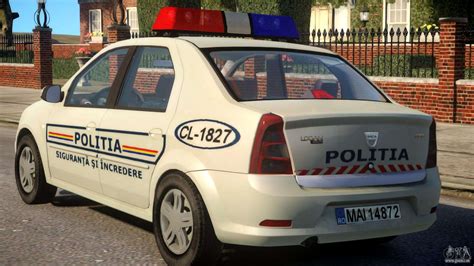 Dacia Logan Police Pour Gta 4