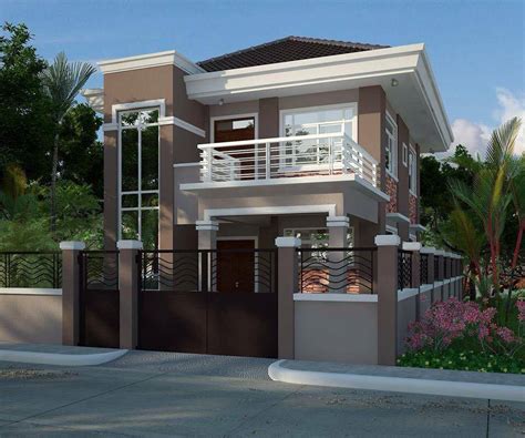 28 Sloped Roof Bungalow Font Elevations Collection 1 Happho