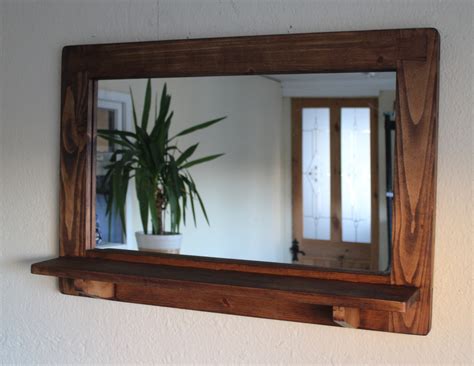 15 Collection Of Rustic Oak Framed Mirrors