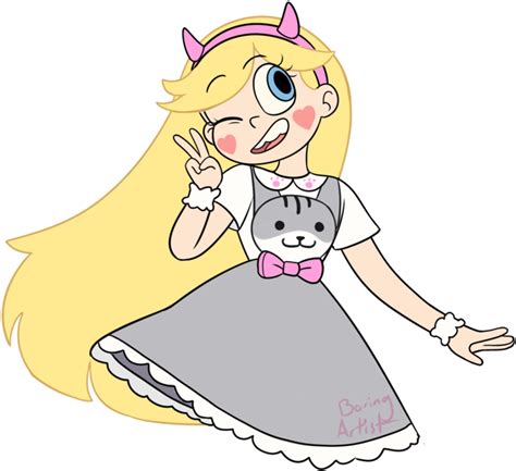 Star Butterfly By Boringartist Cartoon Free Transparent Png