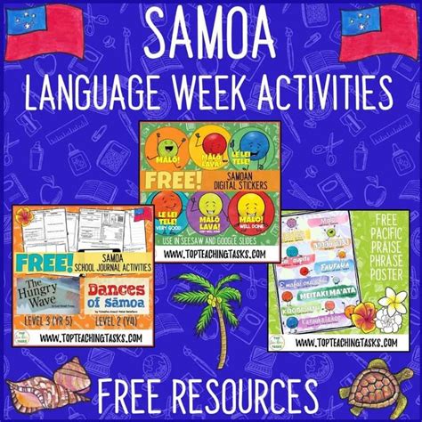 Samoan Language Week Activities And Resources 2021 Top Teaching Tasks