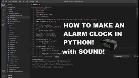 Glcm.xglcm glcm features glcm.glcm_features supported features angular second moment contrast correlation autocorrelation sum of squares inverse. How to make Alarm Clock in Python! - YouTube