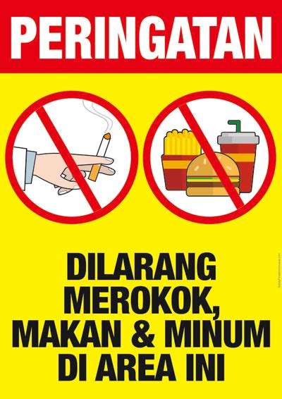 Dilarang Menumpang Safety Poster Indonesia