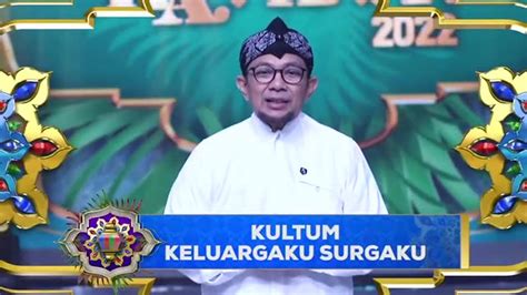 ucapan selamat merayakan hari raya idul fitri 1443 h dari keluarga kultum keluargaku surgaku vidio