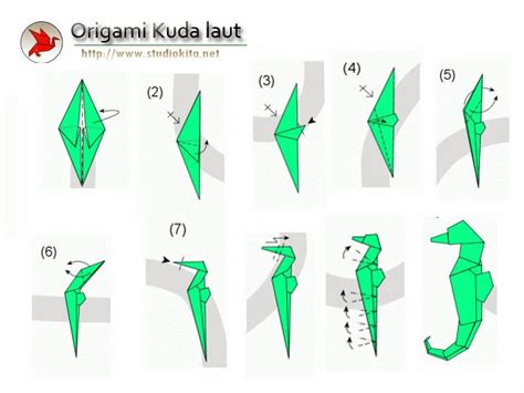 Karena itu, kita perlu menciptakan lingkungan akuarium dengan tidak. Cara Membuat Origami Kuda laut