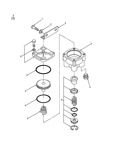 Figure 138 Tractor Air Brake Relay Valve Assembly And Mounting