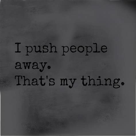 Push People Away On Tumblr