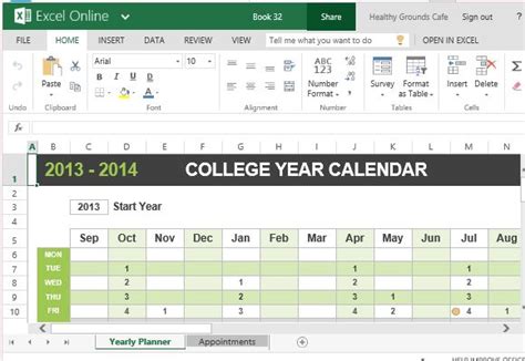 Moreover, you can easily edit them in ms excel. College Year Calendar Template For Excel