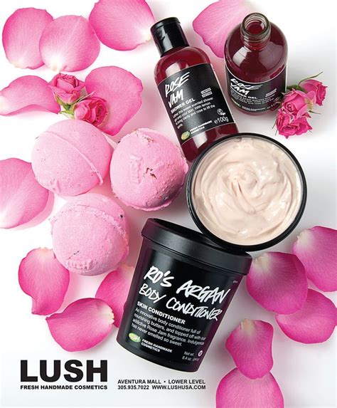 Print Ad For Lush Cosmetics Lush Cosmetics Lush Products Handmade