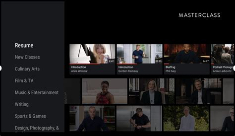 Viewing Your Classes Using Amazon Fire Tv Masterclass