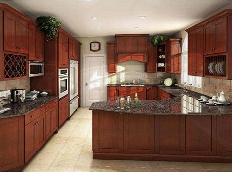 Two tone kitchen cabinets will reinsure your favorite spot in the. 20 best Countertops for Cherry Cabinets images on ...
