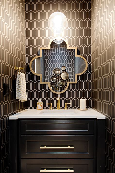 Transitional Home Remodel Transitional Powder Room Toronto By