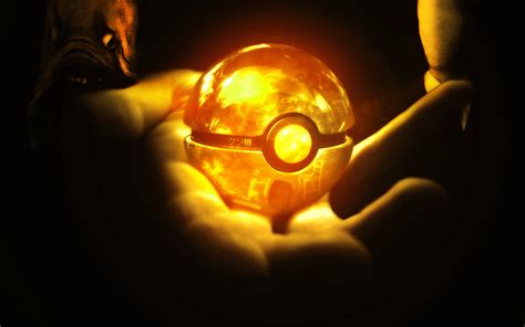 Anime Spheres Pokemon Globes Bright Lights People Hands Glowing Fantasy Wallpapers Hd