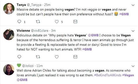 Do People Hate Vegans Good Morning Britain Debate Provokes Controversy