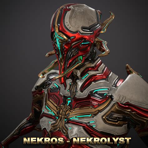 Artstation Warframe Nekros Nekrolyst Sentient Skin