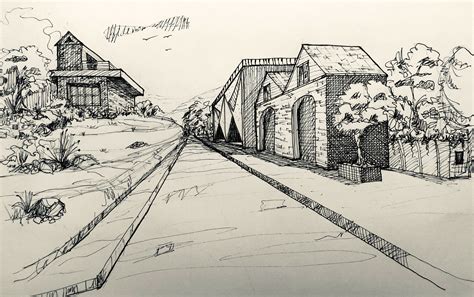 Perspective Drawing — Cottonwood Center For The Arts