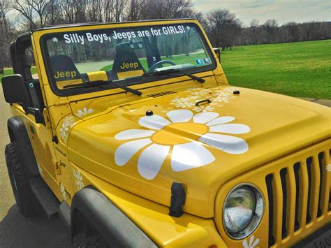 Flower Power Car Decal Stickers By Hippy Motors