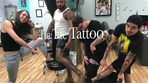 Tic Tac Tattoo Watch 4 Tattoo Artists Play Tic Tac Toe On Each Other