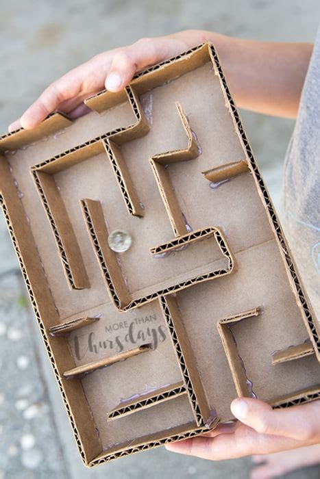 Diy Kessel Run Marble Maze Upcycled Cardboard