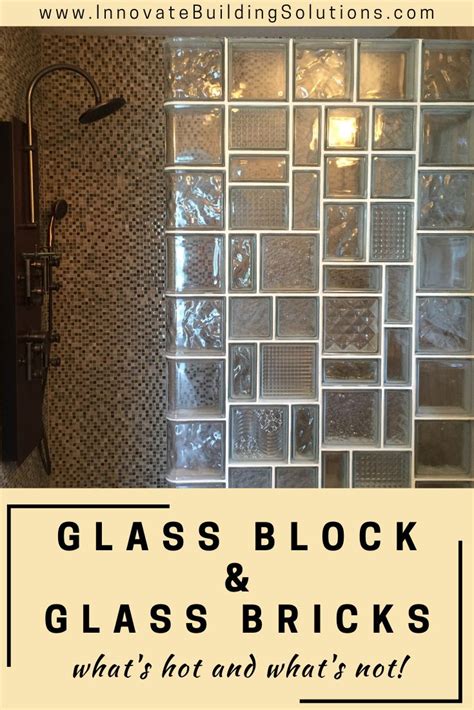 Glass Blocks And Glass Bricks What’s Hot And What’s Not Today Glass Blocks Glass Blocks