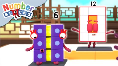 Numberblocks Six To The Dozen Learn To Count Youtube