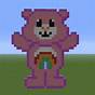 Teddy Bear Minecraft Build
