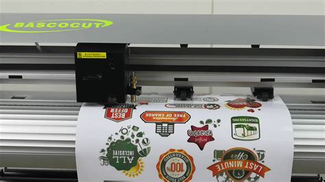 Hot Bascocut 24 Desktop Printer Cuttermini Sticker Cutting Machine