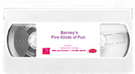 Opening And Closing To Barney Five Kinds Of Fun 2004 Vhs Custom