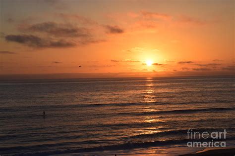 Carlsbad State Beach Sunset Photograph By Michael Wynne Fine Art America