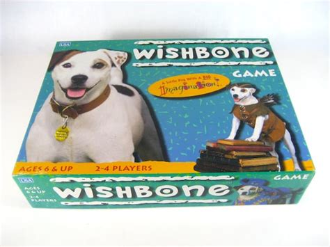 Wishbone Game By University Games Vintage Board Game 1990s