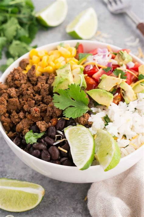 Taco Bowl Delicious Meets Healthy