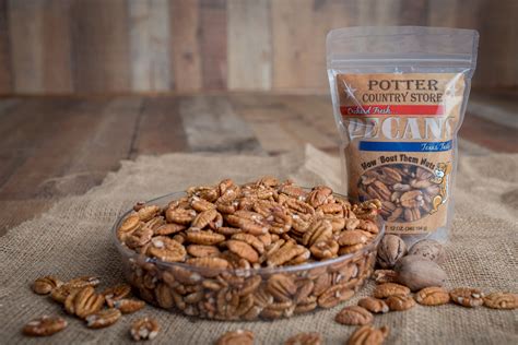 Fresh Shelled Pecan Halves Quality Raw Texas Pecans Potter Country