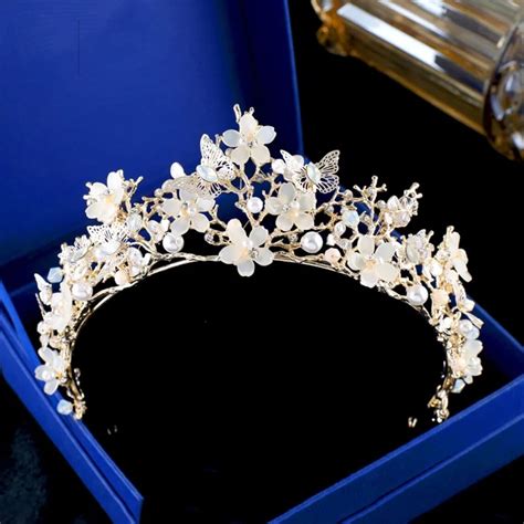 Wedding Bridal Butterfly Tiara Bridal Butterfly Crown Etsy