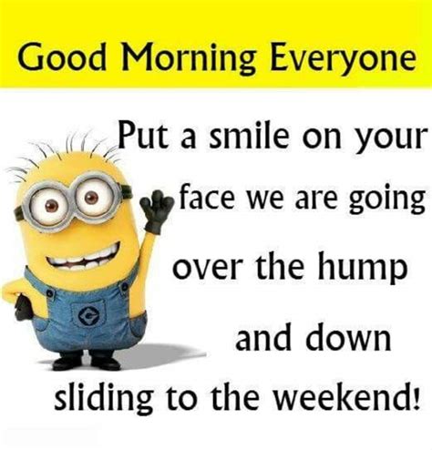 10 Good Morning Minion Pictures And Quotes Thatll Make Your Day