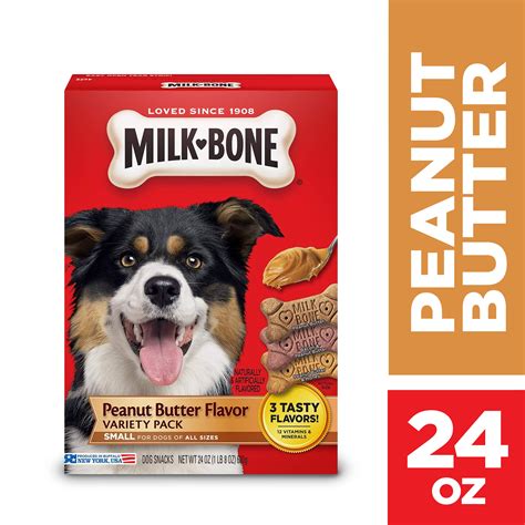 Milk Bone Peanut Butter Flavor Dog Treats Variety Pack Smallmedium