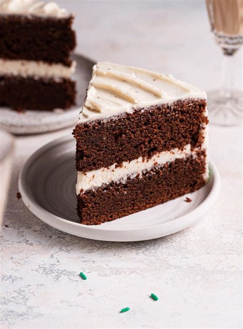 Guinness Chocolate Cake With Irish Cream Frosting Brown Eyed Baker