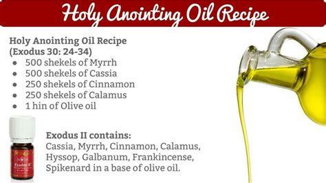 How To Make Anointing Oil In The Bible