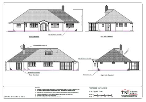 Bungalow Elevation Drawing At Explore Collection